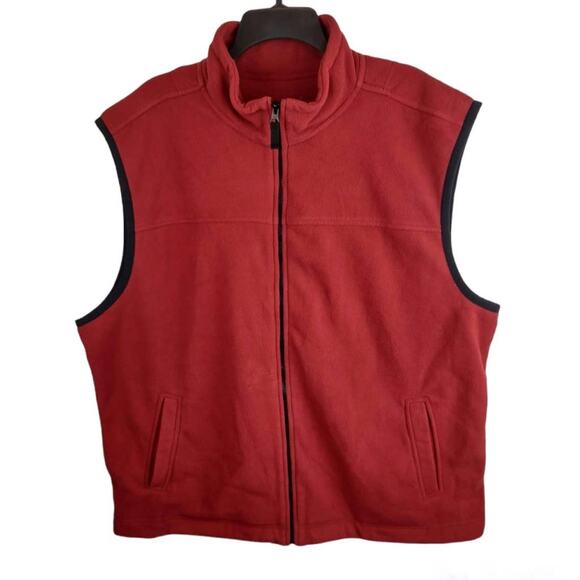 Men's Saddlebred Red Winter Vest EUC - Picture 2 of 4
